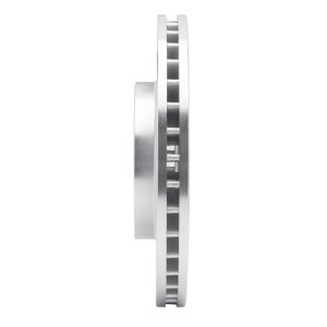 Buick Rendezvous Brake Rotor (1) - Front Left - R1 Concepts - Drilled & Slotted - Silver - `01-`07